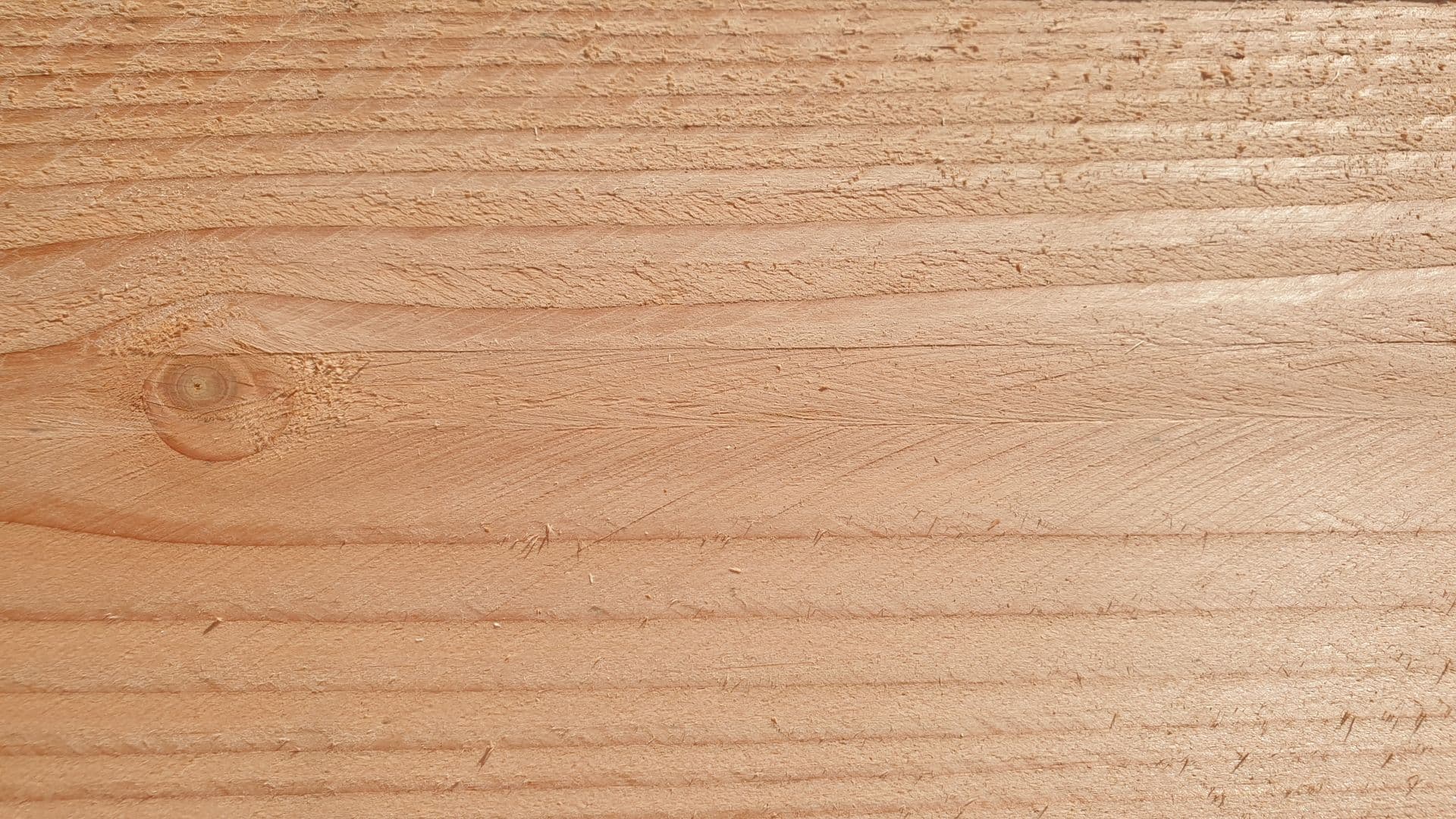 Surface d'un bois raboté